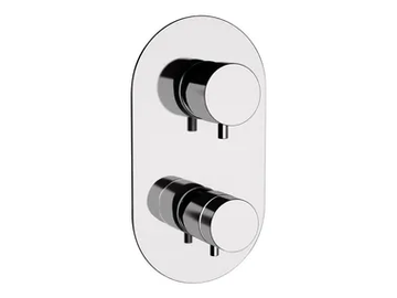 ELEGANCE - Thermostatic chromed brass shower mixer by Remer Rubinetterie - view 2